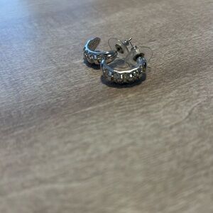 Silver Hoop Earrings